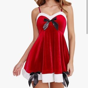 Velvet Christmas Lingerie